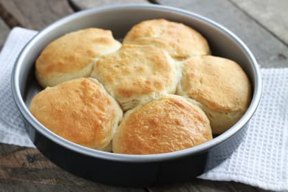 Homemade Biscuits: Flaky Whole Grain, Y'all