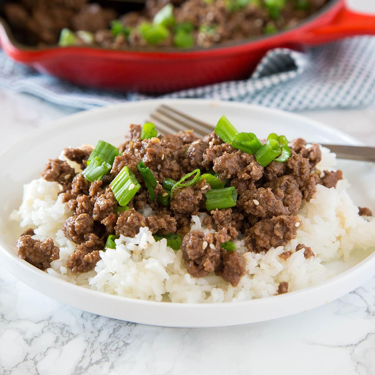 Ground Mongolian Beef Recipe Food Fanatic