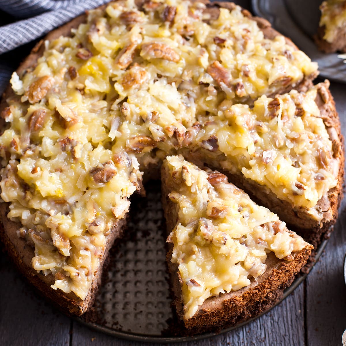 German Chocolate Cheesecake Recipe