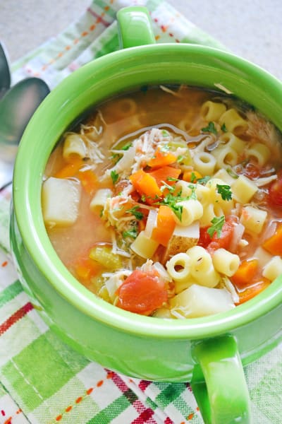 Instant Pot Chicken Noodle Soup - Skinnytaste