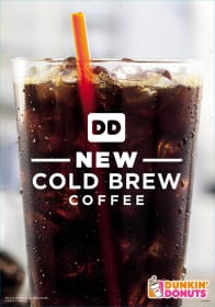 Cold Brew Iced Coffee: Coming to Dunkin' Donuts!