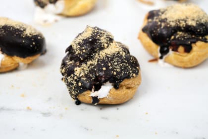 S'Mores Cream Puffs: Summer Decadence Done Right
