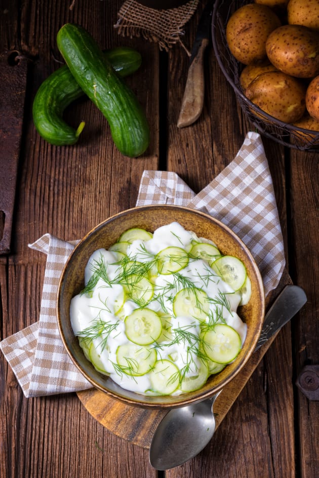 German Cucumber Salad Picture
