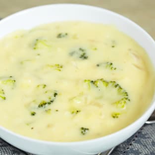 Broccoli cheese soup photo