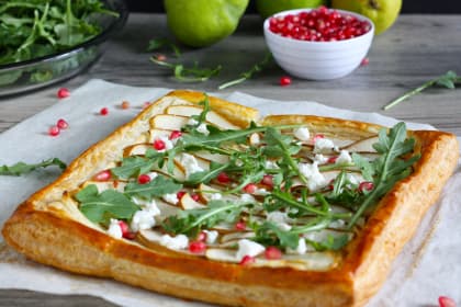 Pear and Goat Cheese Tart Recipe