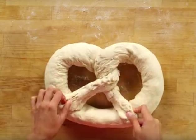 Twisting a Giant Pretzel
