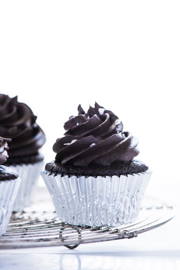 Gluten Free Double Chocolate Cupcakes Picture