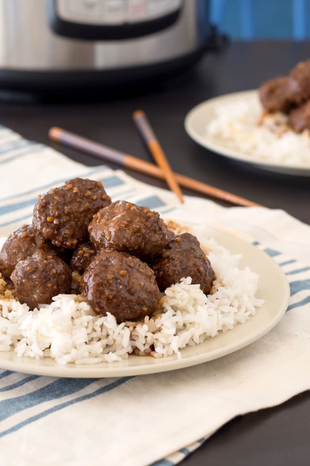 Instant Pot Gluten Free Teriyaki Meatballs Image