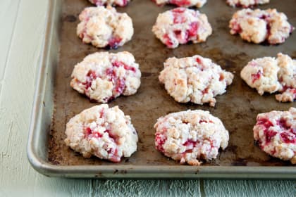 Strawberry Shortcake Cookies for your Sweetheart