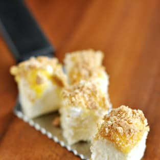 Lemon meringue fudge picture