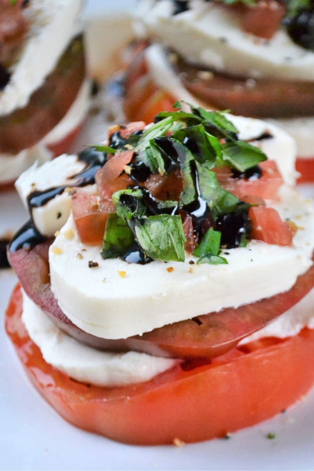 Caprese Tomato Stacks Image