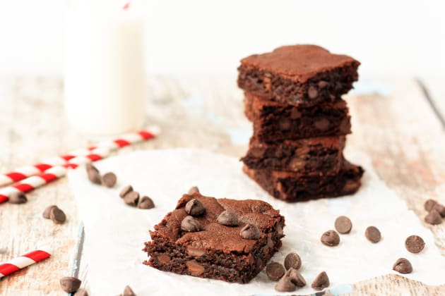 Flourless Peanut Butter Brownies Photo