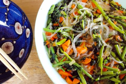 Glass Noodles: Ancient Greens, Gorgeous Salad