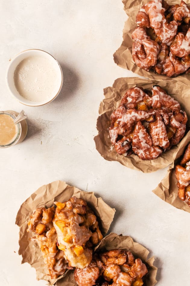 Peach Fritters with Maple Glaze Picture