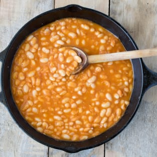 British baked beans photo
