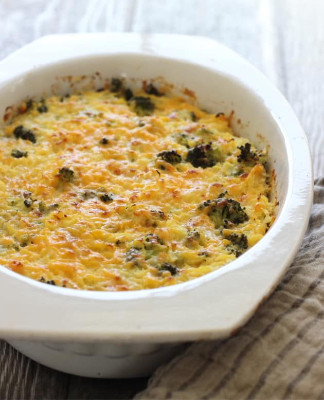 Broccoli Cheddar Spaghetti Squash Bake Pic