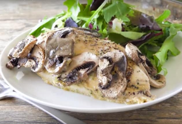 Honey-Dijon Chicken and Mushrooms