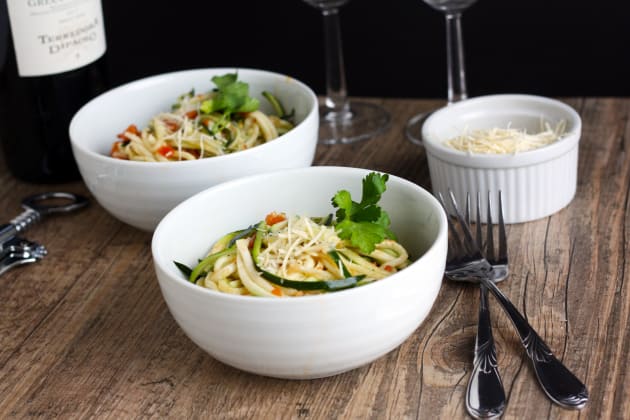 Zucchini Ribbon Salad Image