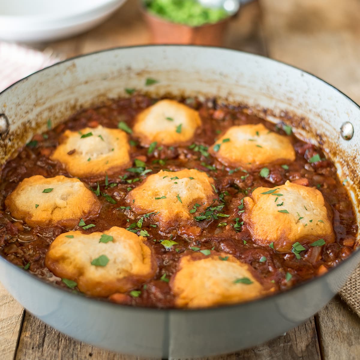 Mince And Dumplings Recipe - Food Fanatic