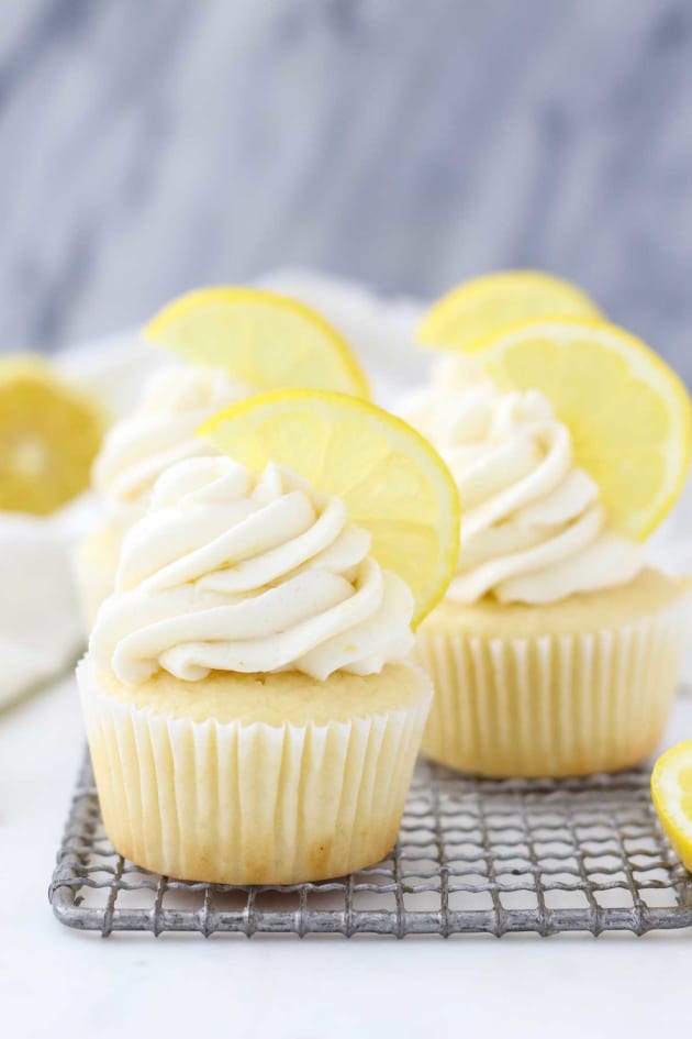 Homemade Lemon Cupcakes Recipe Food Fanatic