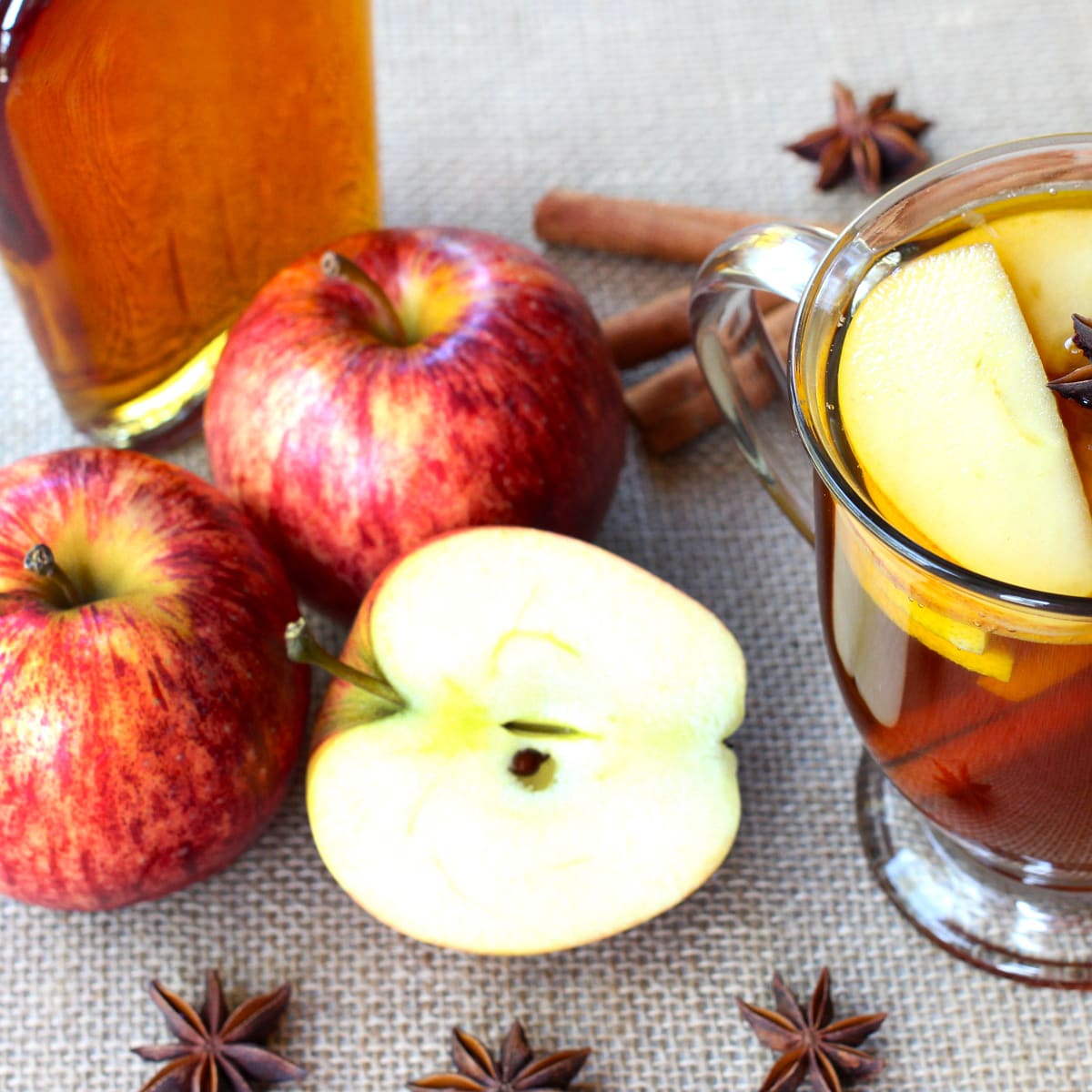 Apple Brandy Hot Toddy Recipe Food