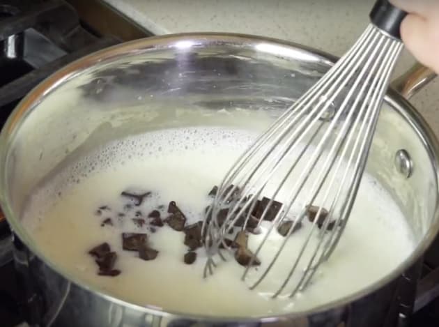 Making Italian Hot Chocolate