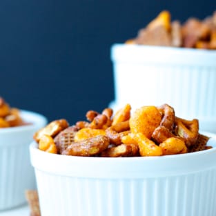 Sweet and spicy snack mix photo