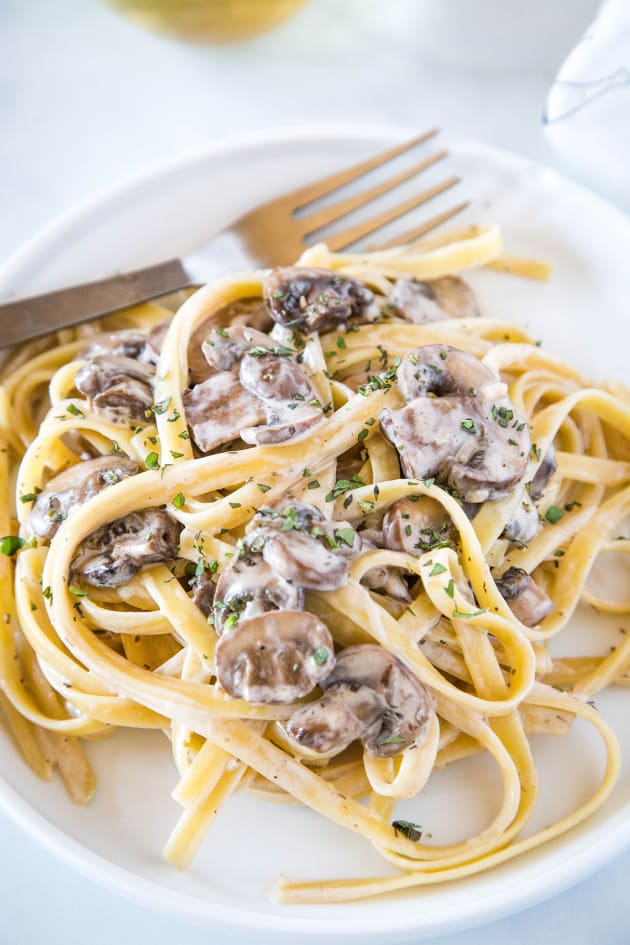 Creamy Mushroom Pasta Picture