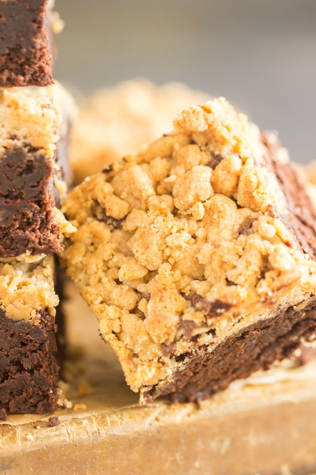 Peanut Butter Streusel Brownies Image