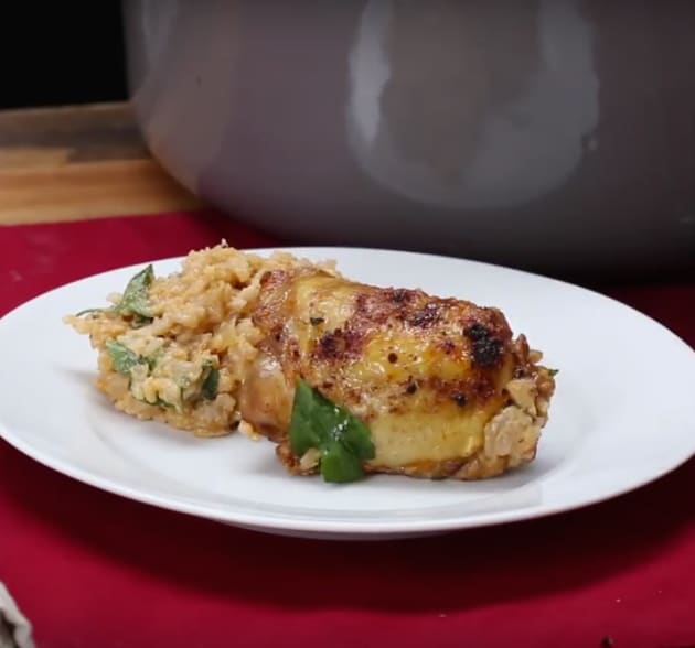Lemon Pepper Chicken with Rice