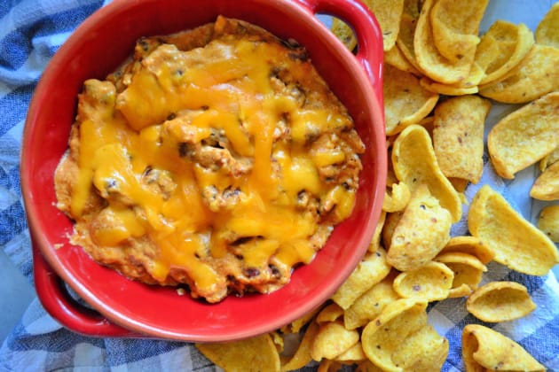 Slow Cooker Chili Cheese Dip Photo