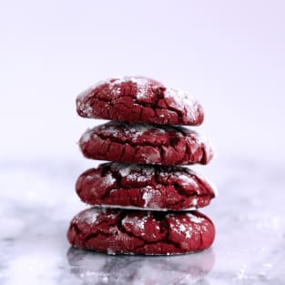 Red velvet cookies photo
