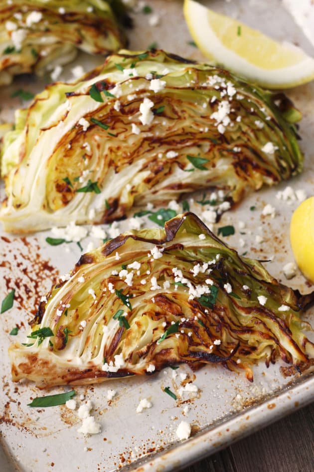 Roasted Cabbage Wedges Pic