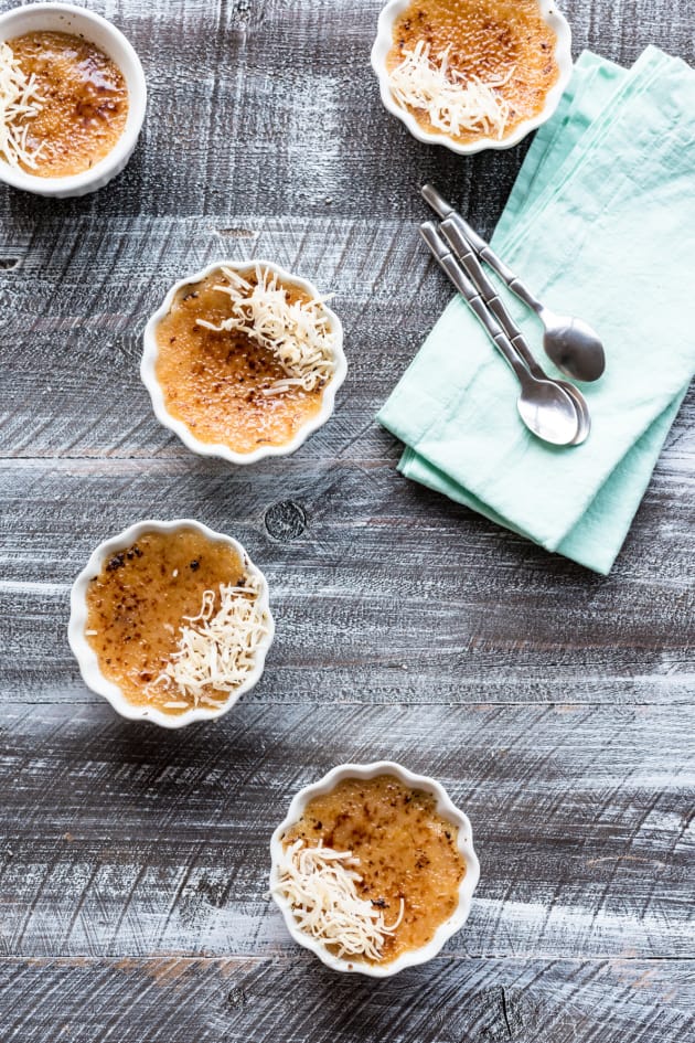 Vanilla White Chocolate Coconut Crème Brûlée Image
