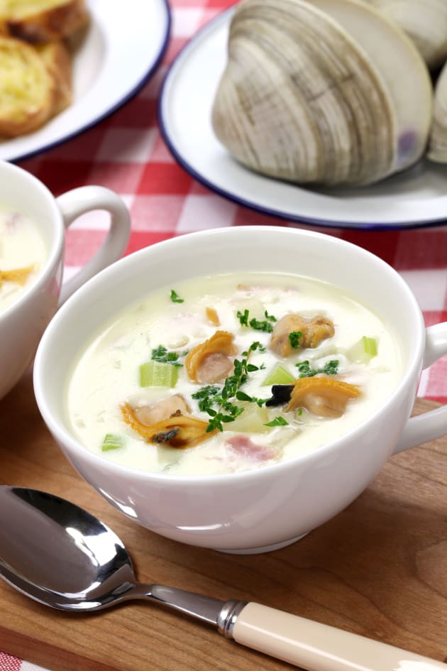 New England Clam Chowder Pic