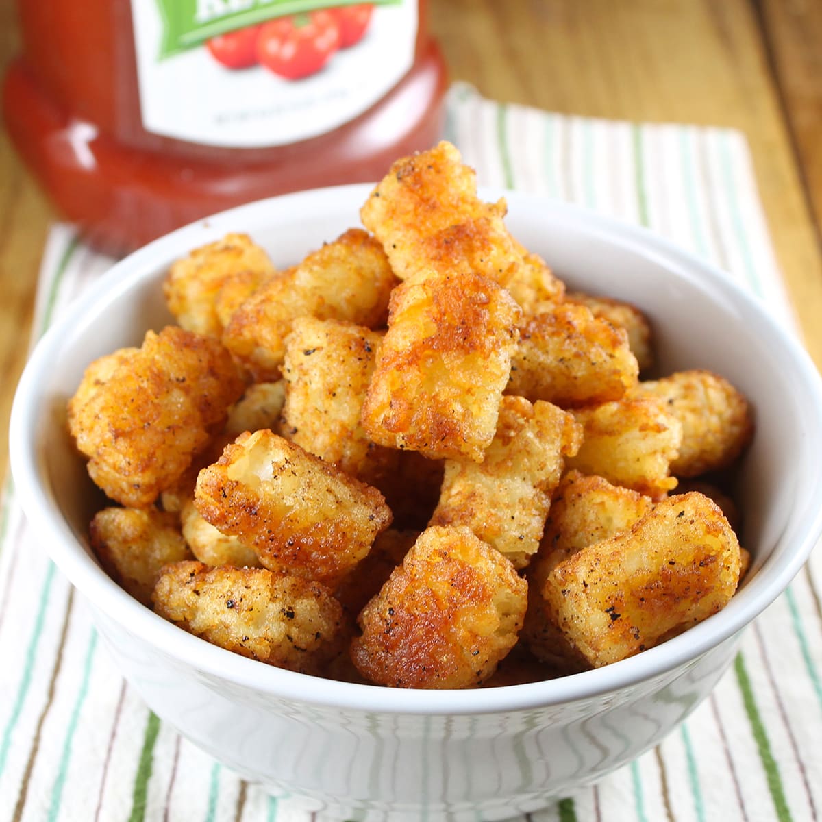 Oven Fried Tater Tots Recipe Food Fanatic