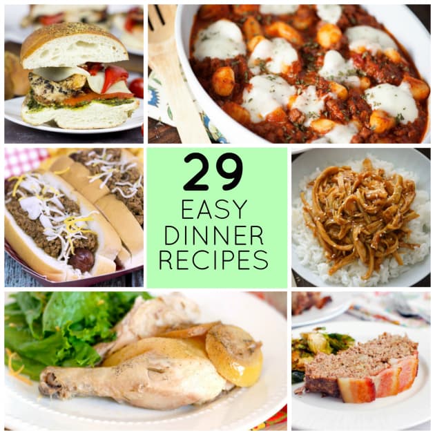 29 Easy Recipes for Dinner Tonight - Food Fanatic