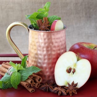 Apple cider mojito photo