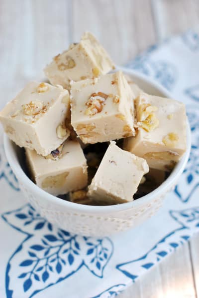 Maple Walnut Fudge Recipe - Food Fanatic