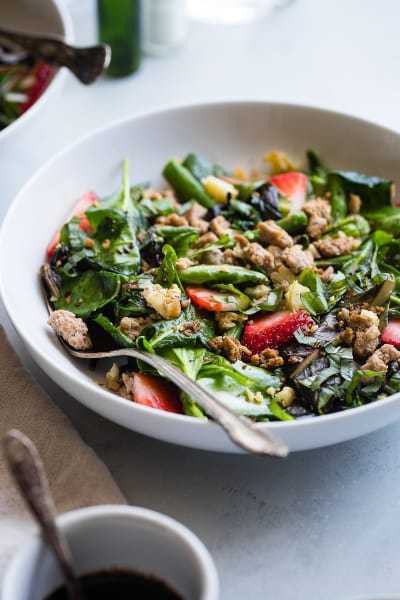 File 5 Strawberry Balsamic Paleo Cauliflower Rice Ground Turkey Skillet