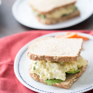 Easy egg salad with jalapenos photo
