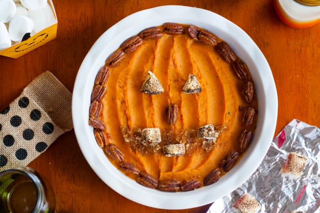 Sweet Potato Jack O' Lantern Photo