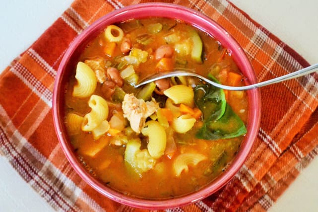 Chicken Minestrone Soup