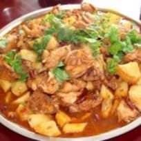 Big Plate Chicken With Noodles By Chinese Chicken Recipe Food Fanatic