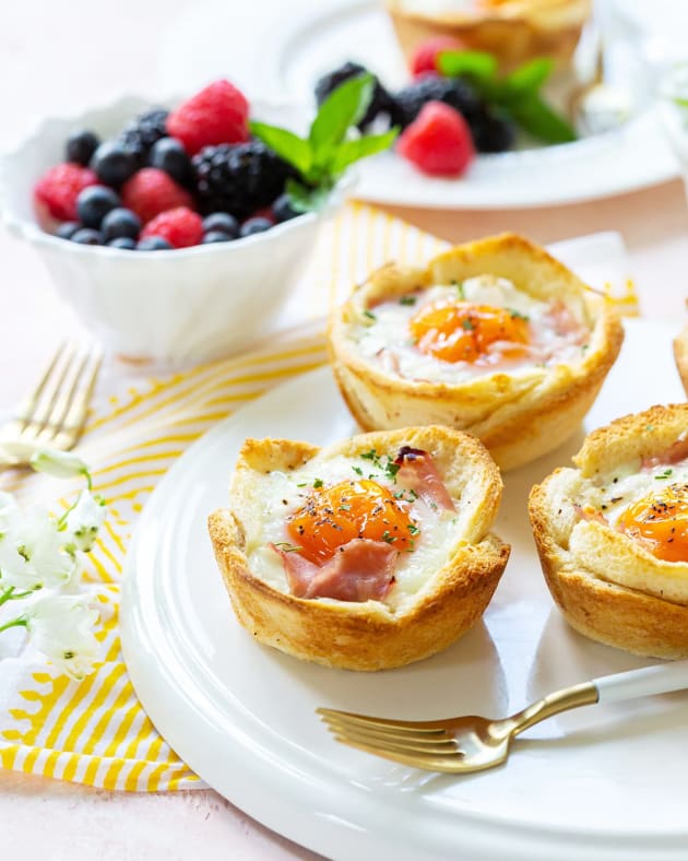 Croque Madame Breakfast Cups Recipe Photo by Pizzazzerie - Food Fanatic