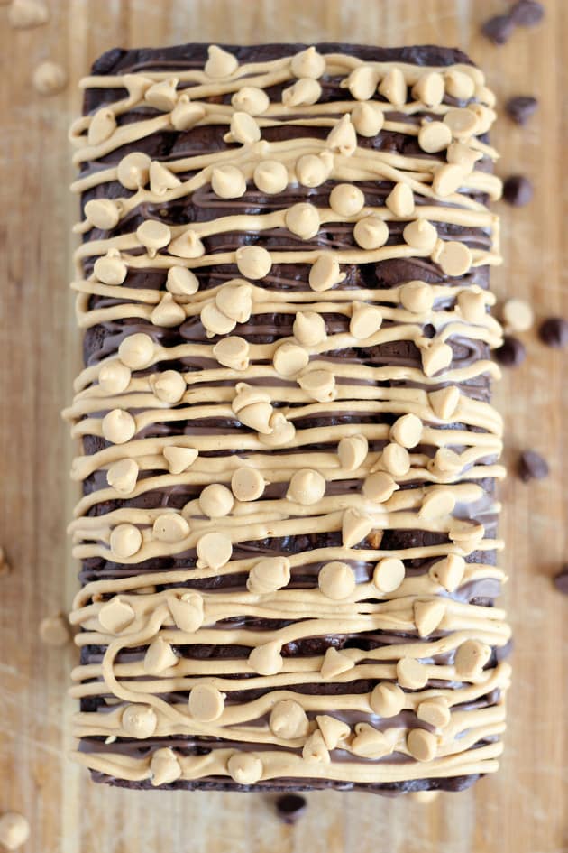Chocolate Peanut Butter Cup Banana Bread Pic