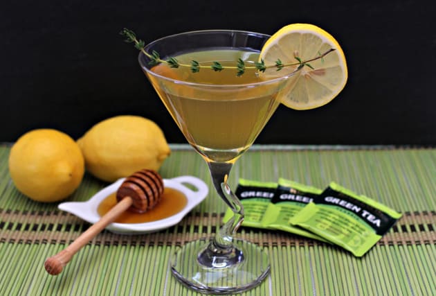 Green Tea Martini Photo