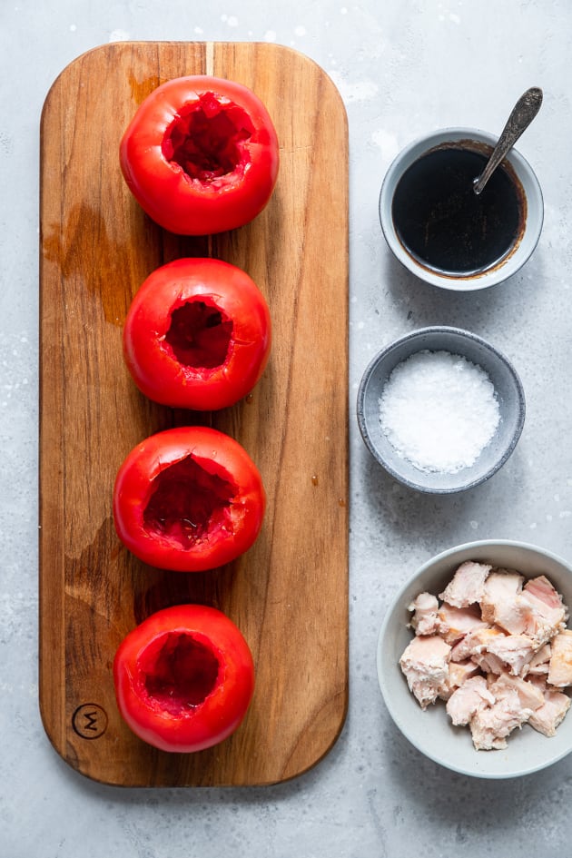 Tuna Stuffed Tomatoes Image