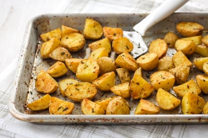 Roasted Potatoes with Bay Leaves