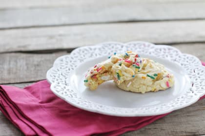 Cake Batter Cookies: Sprinkles Make Everything Better